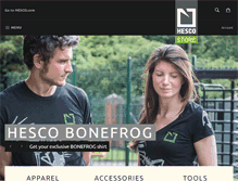 Tablet Screenshot of hescostore.com
